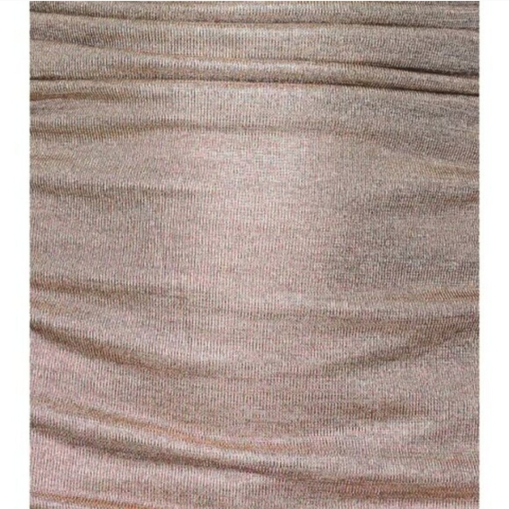 NWT | Lovers and Friends Rosie Proseco Shimmer Rose Gold Dress Small - Picture 11 of 12